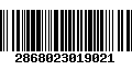 Código de Barras 2868023019021