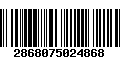 Código de Barras 2868075024868