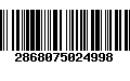 Código de Barras 2868075024998