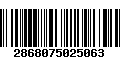 Código de Barras 2868075025063