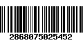 Código de Barras 2868075025452