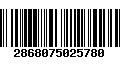 Código de Barras 2868075025780