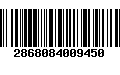 Código de Barras 2868084009450