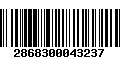 Código de Barras 2868300043237