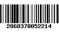 Código de Barras 2868370052214