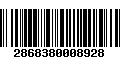 Código de Barras 2868380008928