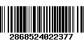 Código de Barras 2868524022377