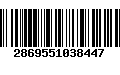 Código de Barras 2869551038447