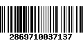 Código de Barras 2869710037137