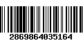 Código de Barras 2869864035164