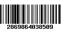 Código de Barras 2869864038509