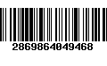 Código de Barras 2869864049468