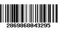 Código de Barras 2869868043295