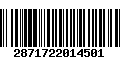 Código de Barras 2871722014501