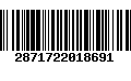 Código de Barras 2871722018691