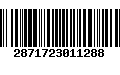 Código de Barras 2871723011288