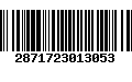 Código de Barras 2871723013053