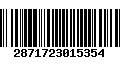 Código de Barras 2871723015354