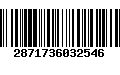 Código de Barras 2871736032546