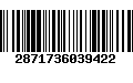 Código de Barras 2871736039422