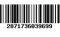 Código de Barras 2871736039699