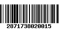 Código de Barras 2871738020015