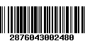 Código de Barras 2876043002480