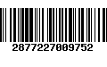 Código de Barras 2877227009752