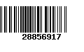 Código de Barras 28856917