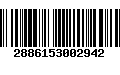 Código de Barras 2886153002942