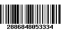 Código de Barras 2886848053334