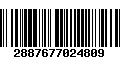 Código de Barras 2887677024809