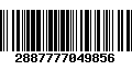 Código de Barras 2887777049856