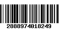 Código de Barras 2888974018249