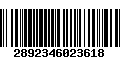 Código de Barras 2892346023618