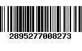 Código de Barras 2895277008273