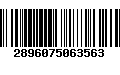 Código de Barras 2896075063563