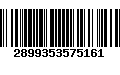 Código de Barras 2899353575161