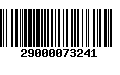 Código de Barras 29000073241