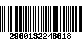 Código de Barras 2900132246018