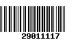 Código de Barras 29011117