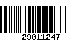 Código de Barras 29011247