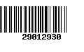 Código de Barras 29012930