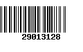 Código de Barras 29013128