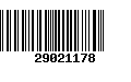 Código de Barras 29021178