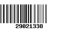 Código de Barras 29021338