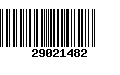 Código de Barras 29021482