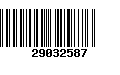 Código de Barras 29032587