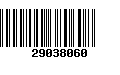 Código de Barras 29038060