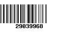 Código de Barras 29039968